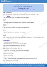 Đề thi giữa kì 2 Tiếng Anh 12 Global Success - Đề số 2
